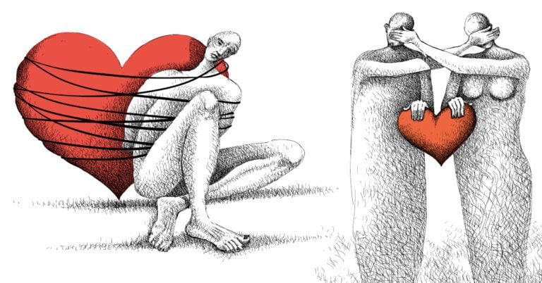 Ilustración sobre Violencia de género