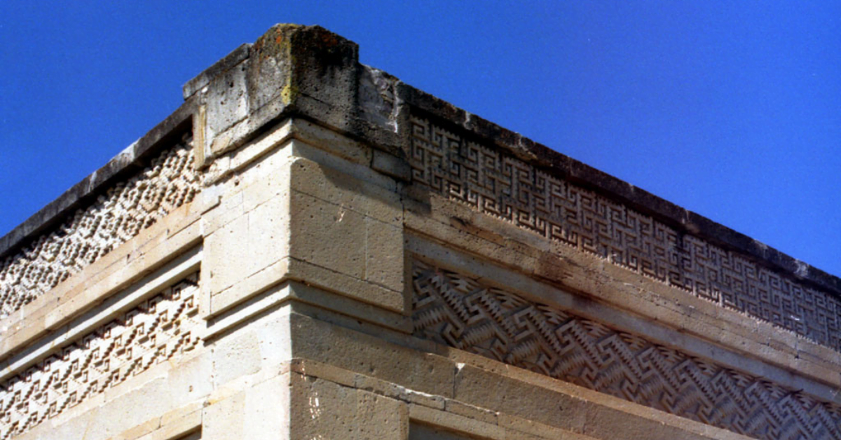 Detalle de las ruinas de Mitla