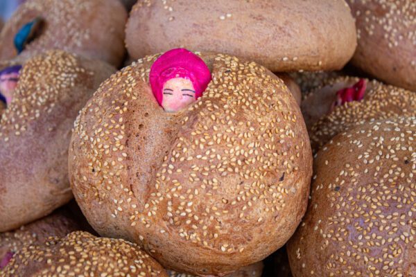 Pan de difunto, pan típico de Oaxaca.