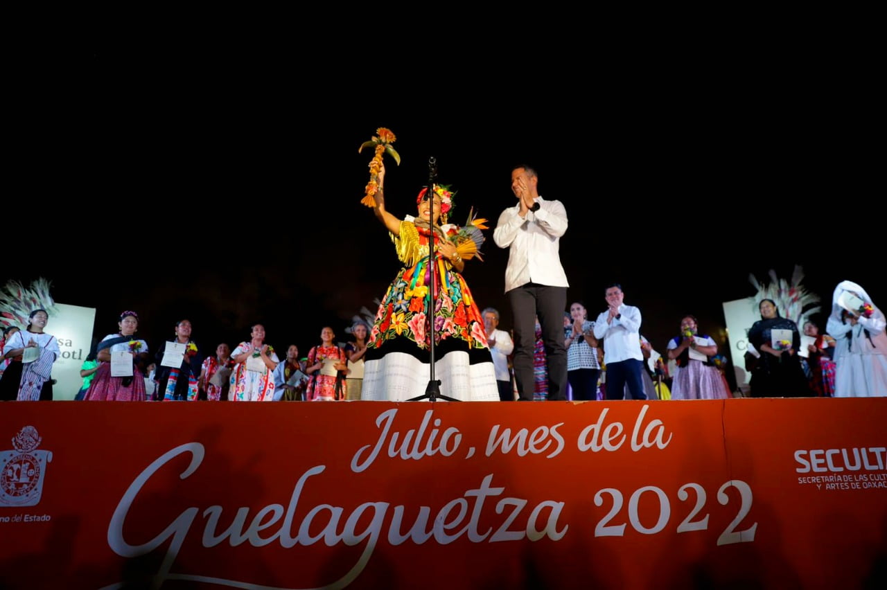 Guelaguetza 2022, inauguración.