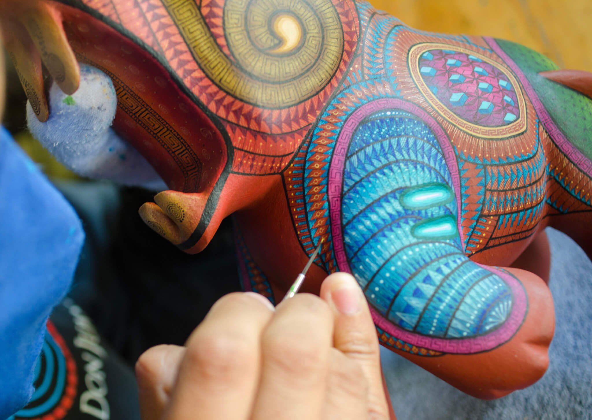 .Los alebrijes se hicieron tropicales, los regalos de Beatriz Müller al Caribe