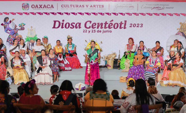 .Se eligió a la Diosa Centéotl 2023 para la Guelaguetza