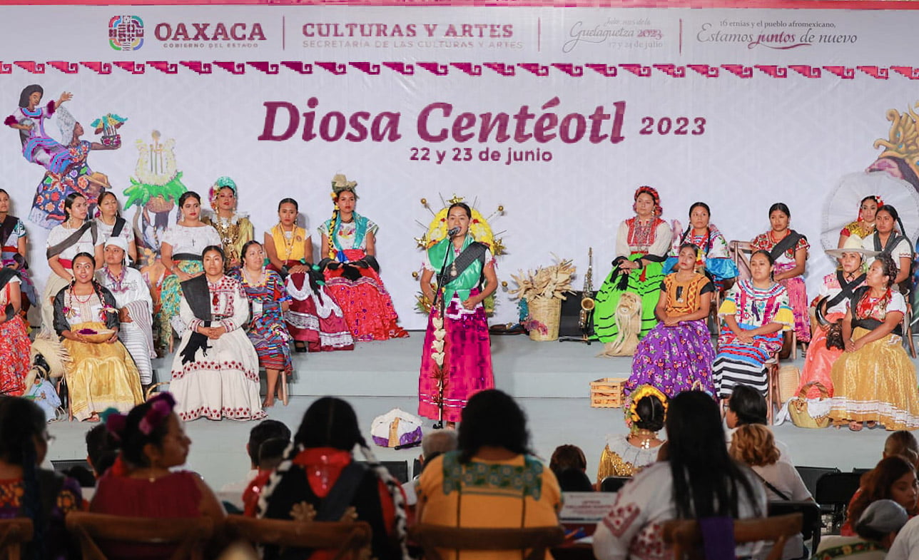 .Se eligió a la Diosa Centéotl 2023 para la Guelaguetza