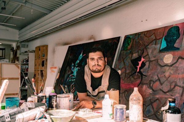 Manuel Escobar, artista oaxaqueño en Semana del Arte 2024