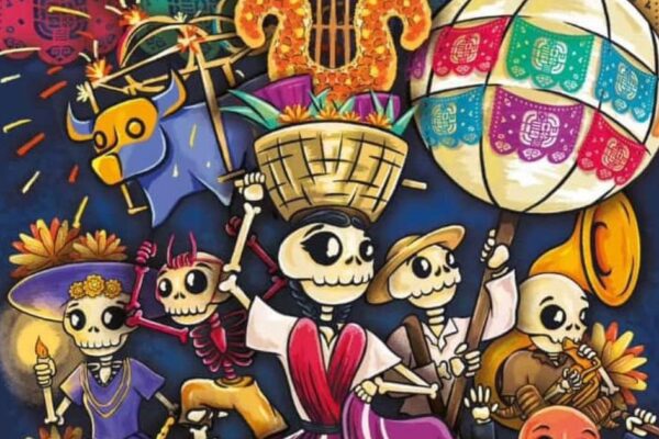 Portada del programa de Día de Muertos en Oaxaca