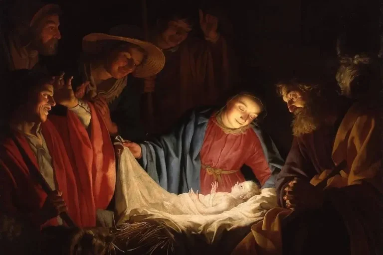 El nacimiento es uno de los elementos navideños más comunes.
