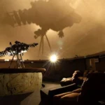 Sala principal del Planetario Nundehui en Oaxaca.