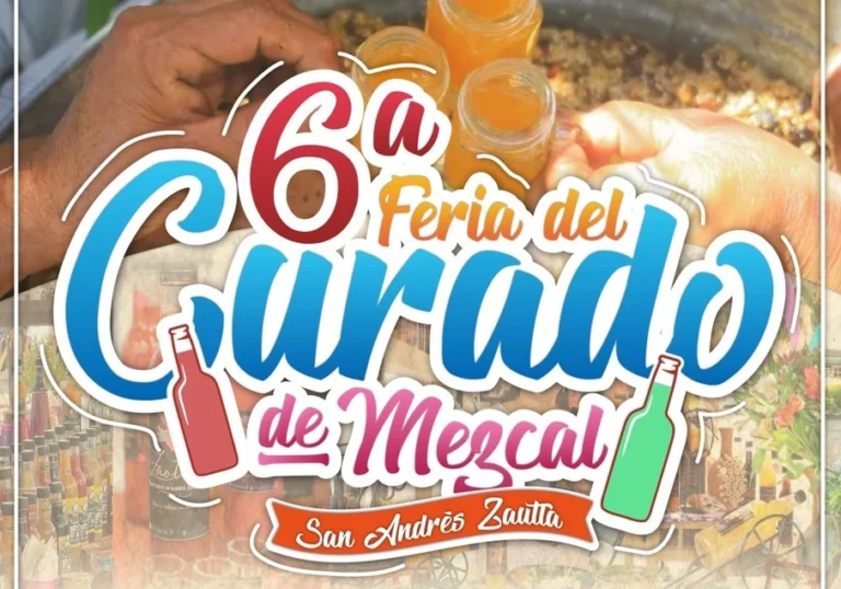 Feria del Curado de Mezcal en San Andrés Zautla.