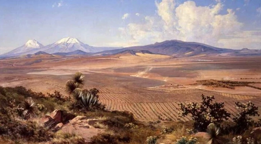 Obra de Armando García Núñez, paisajista mexicano.