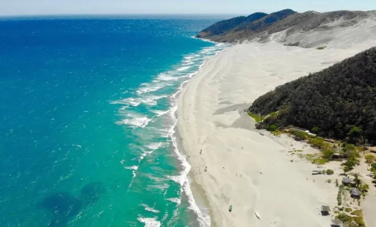 Playa Chipehua en Oaxaca, México