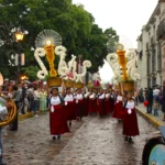 Programa de actividades del aniversario de Oaxaca.