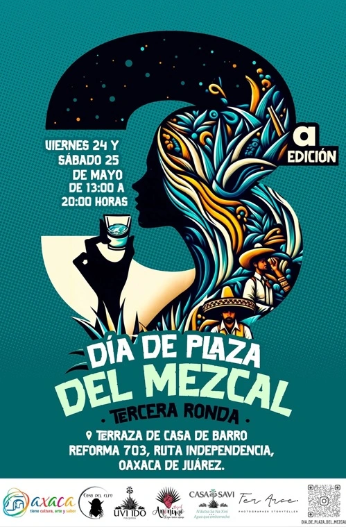 3a ronda del Día de Plaza del Mezcal en Oaxaca