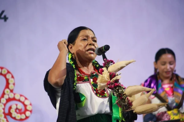 ¡Orgullosamente Mixteca! Ella es la Diosa Centéotl 2024 Diosa Centéotl 2024